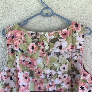 J.JILL LINEN  MIDI DRESS